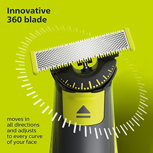 Norelco Philips Norelco OneBlade 360 Blades, Genuine Replacement Blades for OneBlade Electric Shaver and Trimmer, 4 Pack, QP440/80 - Image 5