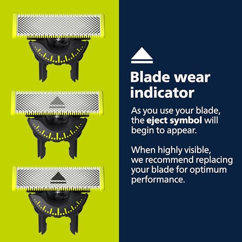 Norelco Philips Norelco OneBlade 360 Blades, Genuine Replacement Blades for OneBlade Electric Shaver and Trimmer, 4 Pack, QP440/80 - Image 4