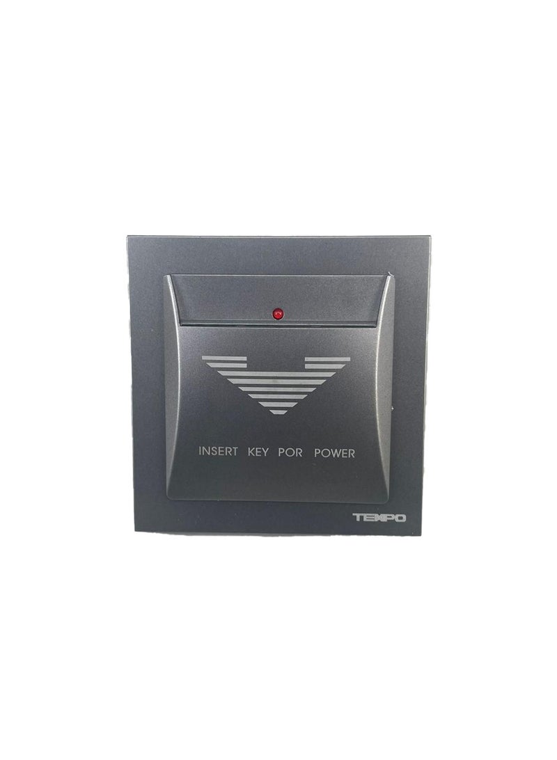 TEMPO Gray Hotel Card Key Slim Piano  - Image 1
