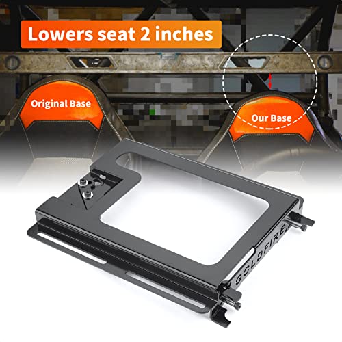FIASRAC Seat Base, Lower and Recline Seat Base Accessories, For RZR Polaris 800/900 / S 1000 / XP 1000 / XP Turbo/General (PAIR) - Image 2