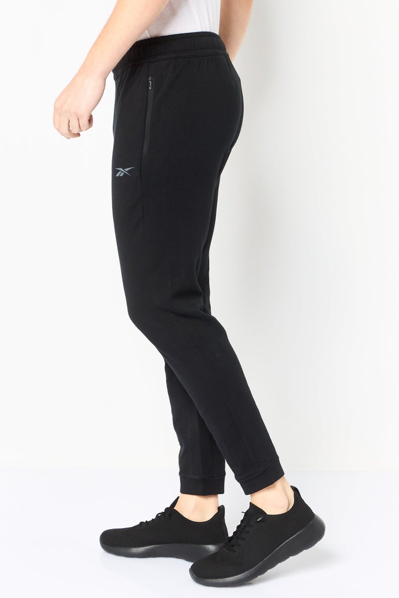 Reebok Men Sportswear Fit Outdoor Sweatpants, Black - Image 2