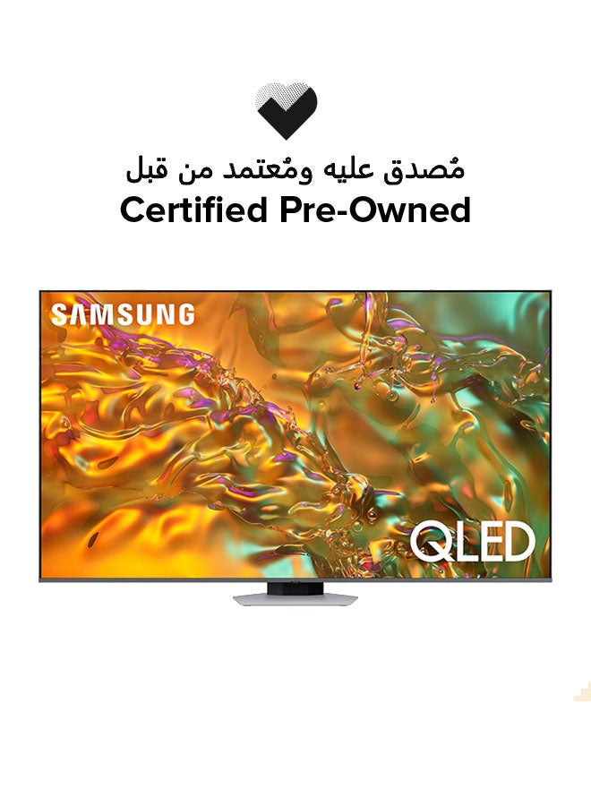 Certified Pre Owned - 55-Inch Smart QLED TV 4K 120Hz 65Q80D Black