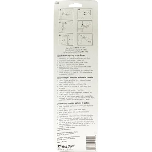 Red Devil 3050 2-1/2" Double-Edge Paint Scraper - Image 3