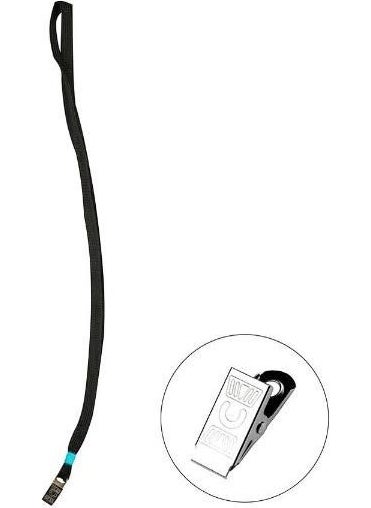 MAPi Card Collar Strap with Metal Clip Black 910 26 51 