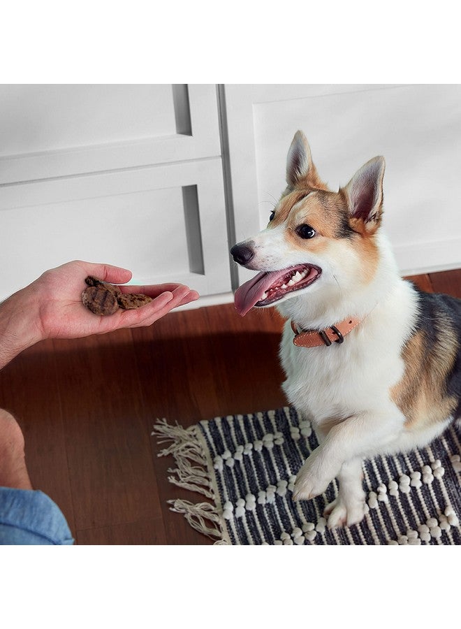 راتشل راي مكافآت الكلاب من Nutrish Burger Bites المصنوعة من اللحوم الحقيقية، وصفة برجر لحم البقر مع لحم البيسون، 12 أونصة، خالية من الحبوب - Image 5