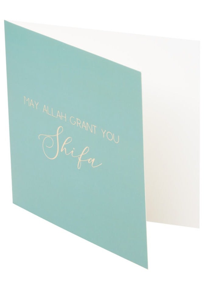 Peacock Supplies Luxury Foiled Greeting Card Shifa - Image 3