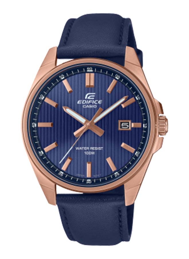 CASIO Analog Round Shape Stainless Steel Wrist Watch EFV-150D-1AVUDF - 42 Mm 