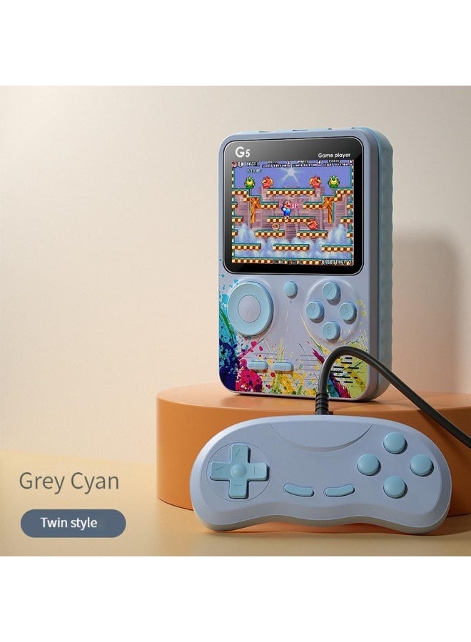 G5 Mini TV Portable Classic Handheld Retro Video Game Console Built-in 500 Games 3.0 Inch Player Screen For Single or Two Player Games - Image 1
