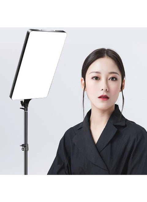 16-Inch LED Soft Light Panel 50W with Remote Control – Adjustable 2700K–5700K Color Temperature – CRI 95+ for Studio, YouTube, Video Recording, and Online Meetings