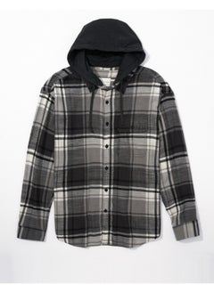 AE Super Soft Hooded Flannel Shirt
