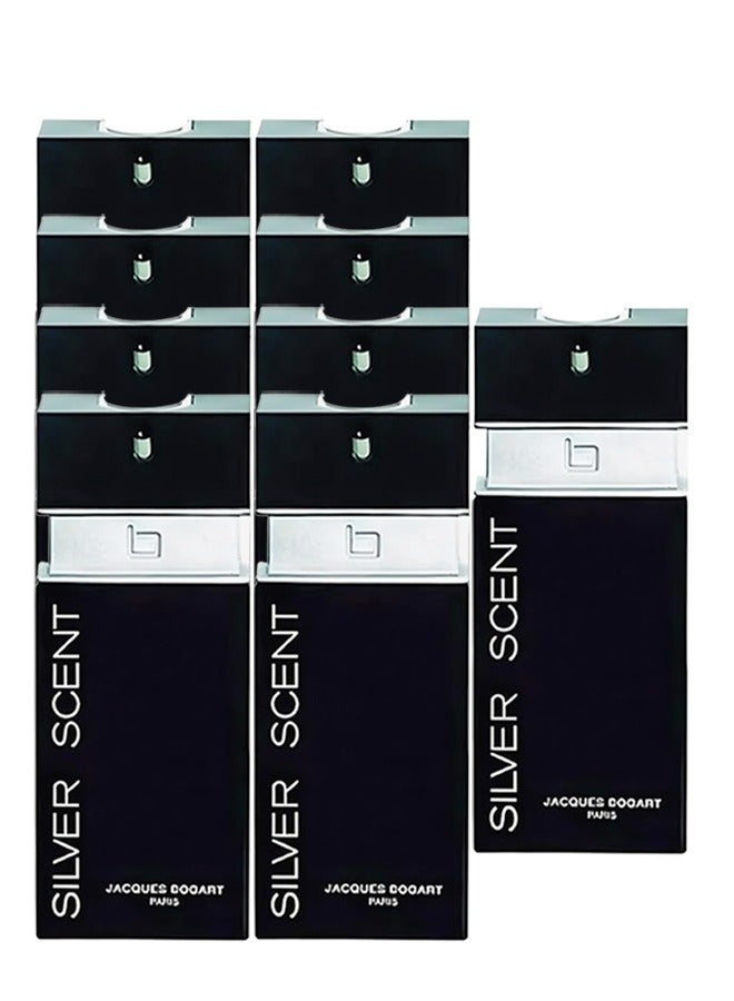 جاك بوغارت 9 قطع عطر سيلفر سينت باريس للرجال 100 مل - Image 1