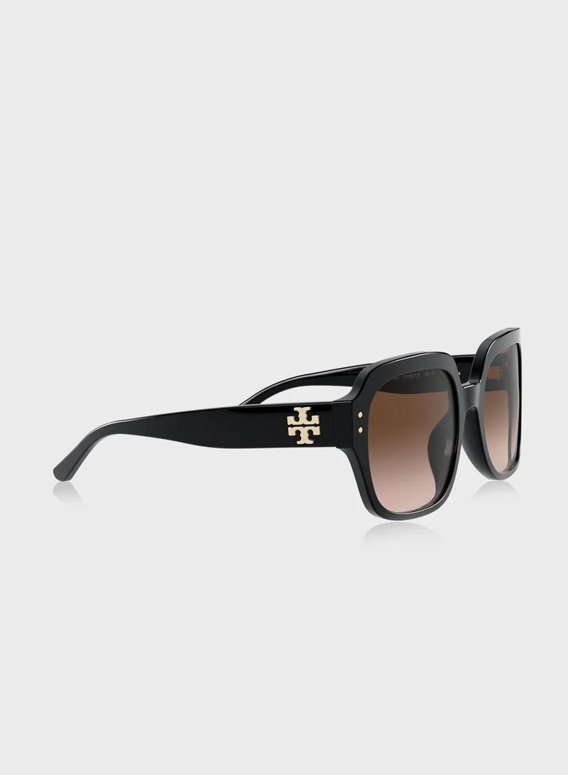 Tory Burch 0TY7143U Oversized Sunglasses