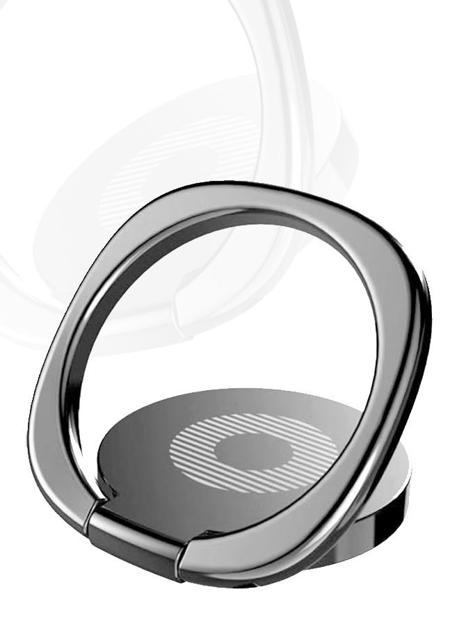 Ultra thin Swivel Ring Phone Stand With Car Mount Buckle Bracket - Image 3