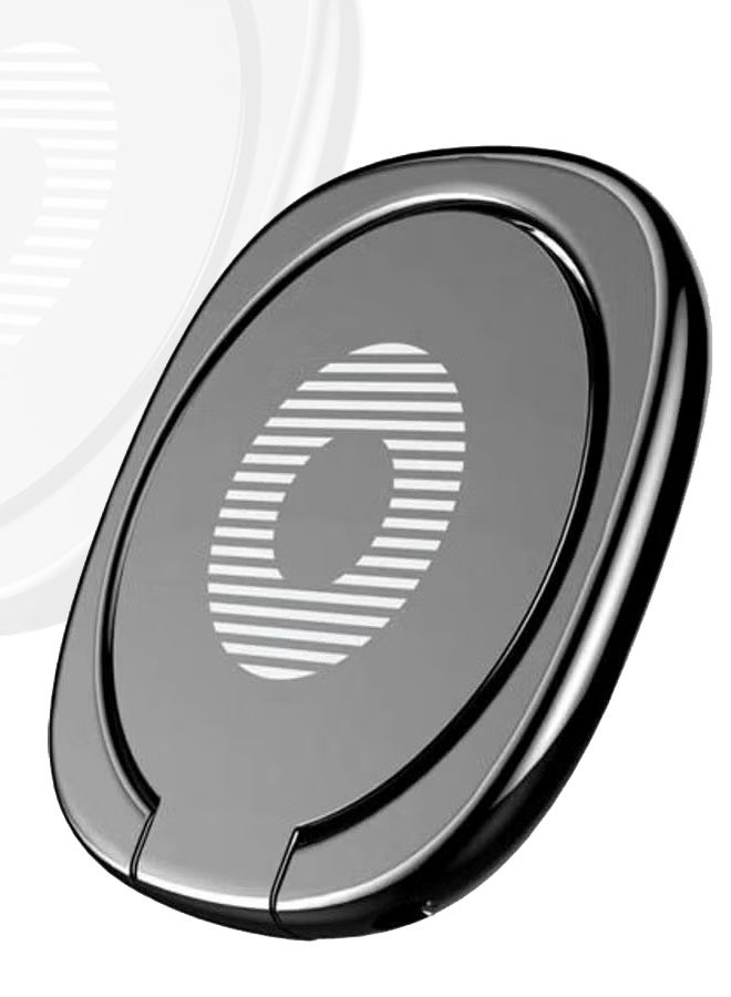 Ultra thin Swivel Ring Phone Stand With Car Mount Buckle Bracket - Image 2