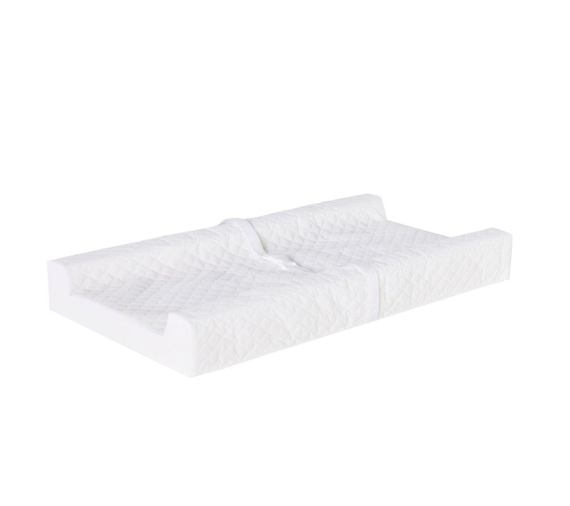 Regalo Baby Basics Non-Slip Infant Changing Pad with Patented Easy-Grip System - Water Resistant Cover, Compatible with Standard Changing Pad Covers and Dressers, Safe and Secure, White - Image 1