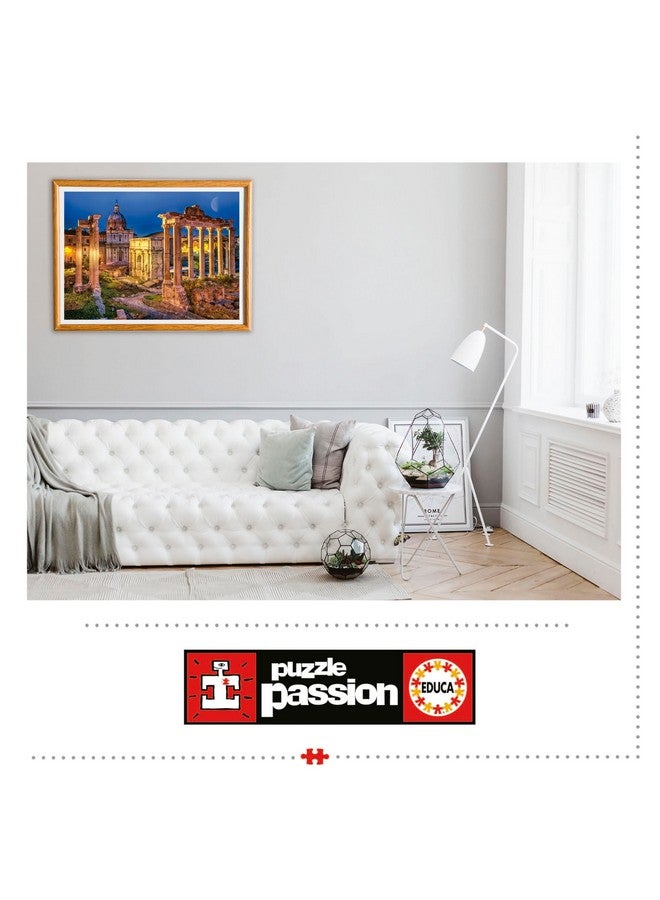 ايديوسا المنتدى الروماني للتراث العالمي 2000 قطعة من أحجية الصور المقطوعة، يتضمن غراء صورة كاملة بمقاس 37.79 × 26.77 للأعمار من 14 عامًا فما فوق (19619) - Image 4