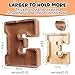 UBeesize 12in Extra Large Wooden Piggy BankLetter Piggy Bank for Boys GirlsMoney Coin Bank for KidsChristmasBirthdayChildrens Gift and Home Office DecorationC - Image 4