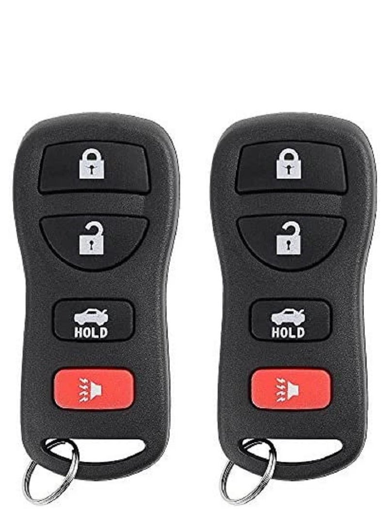 althiqahkey Remotes for 2002-2006 Nissan Altima Maxima Keyless Entry Remote Control Car Key Fob Replacement for KBRASTU15 (Pack of 2)  - Image 1