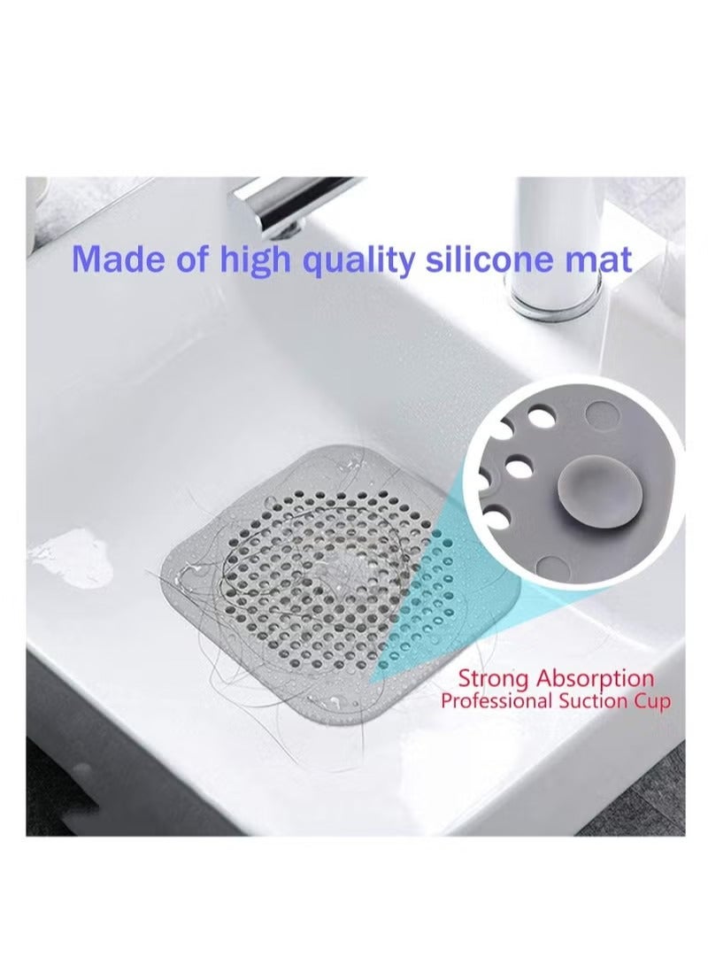 general 10 Pieces Square Drain Cover Bathroom floor drain filter - Image 2