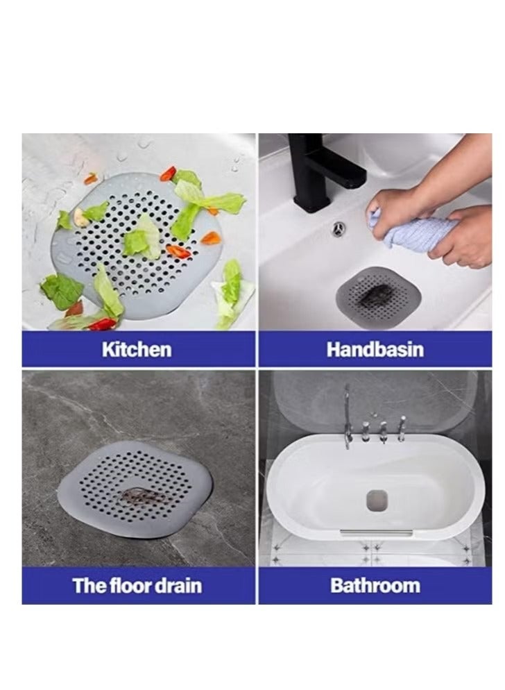 general 10 Pieces Square Drain Cover Bathroom floor drain filter - Image 5