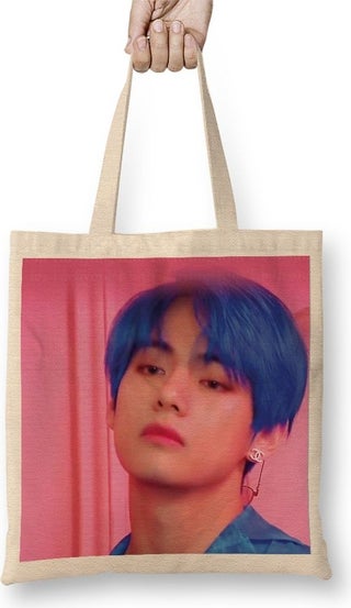 Print Shop Bts V Person Cloth Bag Long Handle - pzsku/ZFCDDDF921B169692FF4CZ/45/_/1728054153/40c73fd6-34a2-41ba-be2b-68ee0389f194