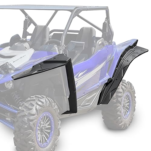 SAUTVS XXL Wider Fender Flares for Yamaha YXZ1000R, Front Rear Extended Mud Flaps Mud Guards Extension for Yamaha YXZ 1000R/SE/SS/SS SE/SS XTR 2019-2025 Accessories - Image 1
