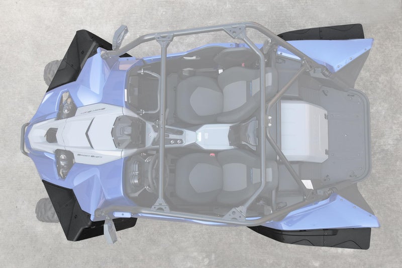 SAUTVS XXL Wider Fender Flares for Yamaha YXZ1000R, Front Rear Extended Mud Flaps Mud Guards Extension for Yamaha YXZ 1000R/SE/SS/SS SE/SS XTR 2019-2025 Accessories - Image 5