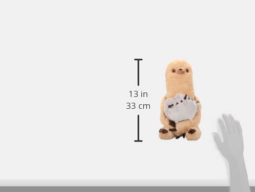 GUND Pusheen with Sloth Plush Stuffed Animal, Set of 2, 13" - Image 3