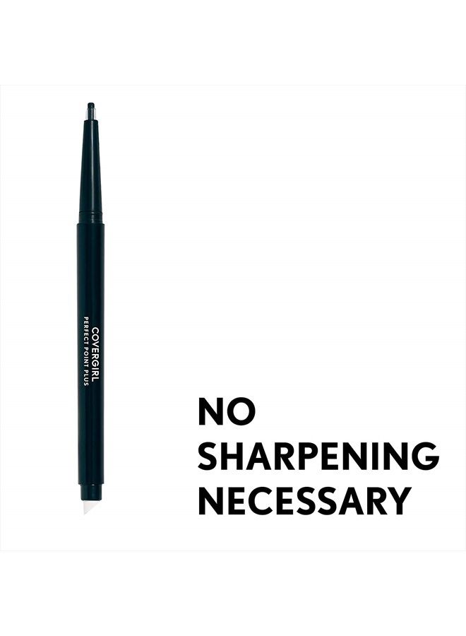 CoverGirl Covergirl Perfect Point Plus Self-Sharpening Eyeliner Pencil, Black Onyx, Pack of 2 (Packaging May Vary) - Image 2