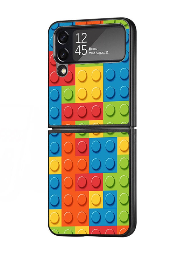 Okteq Hard Back Cover Case Lego for Samsung Galaxy Z Flip 4  - Image 2