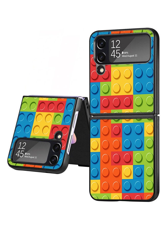 Okteq Hard Back Cover Case Lego for Samsung Galaxy Z Flip 4  - Image 1
