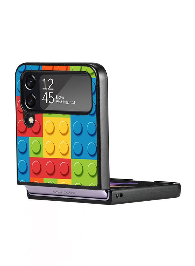 Okteq Hard Back Cover Case Lego for Samsung Galaxy Z Flip 4  - Image 3