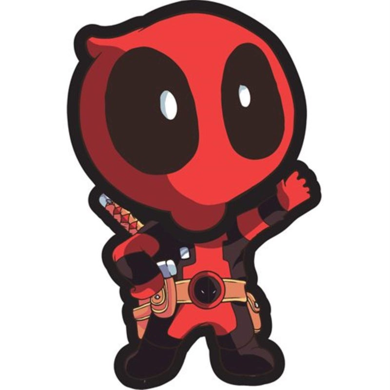 Plasticolor 005425R01 Marvel Comics Deadpool Wiggler Car Air Freshener