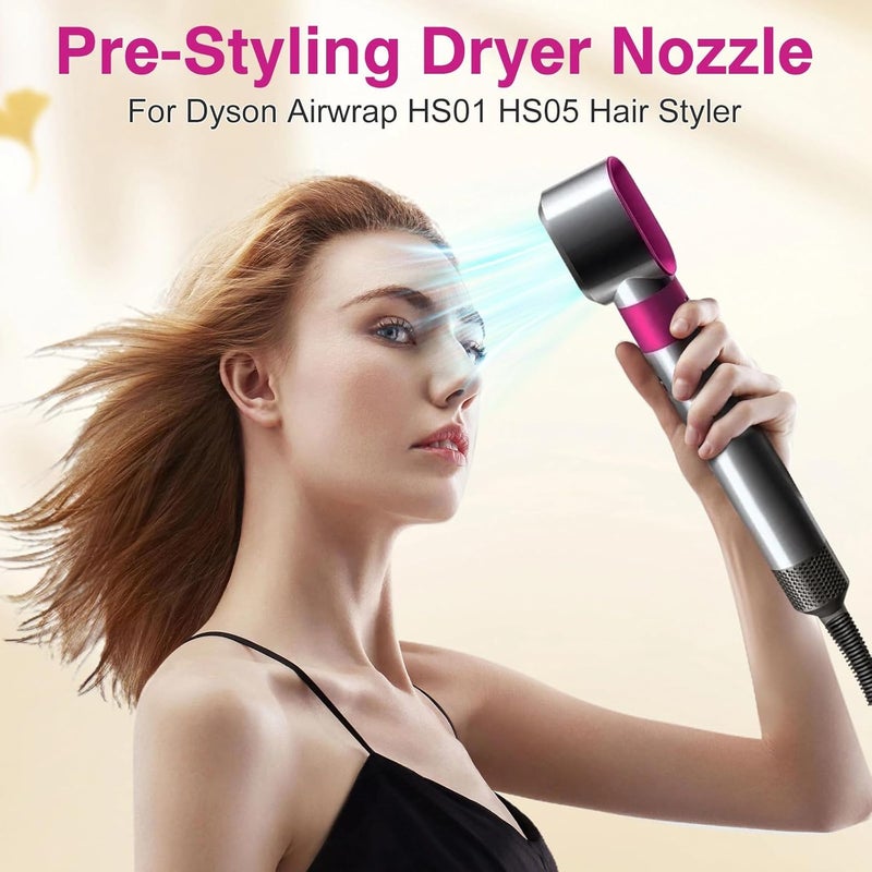 Odashen بديل فوهة مسبقة الشكل لأسطوانات تجعيد الشعر Dyson Airwrap، ملحقات تصفيف الشعر - Image 2