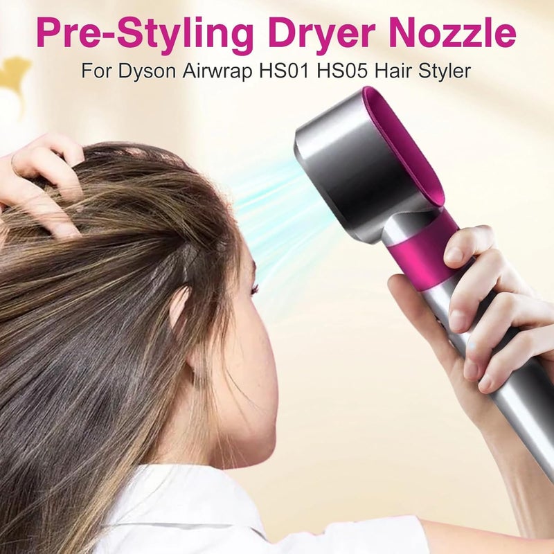 Odashen بديل فوهة مسبقة الشكل لأسطوانات تجعيد الشعر Dyson Airwrap، ملحقات تصفيف الشعر - Image 5