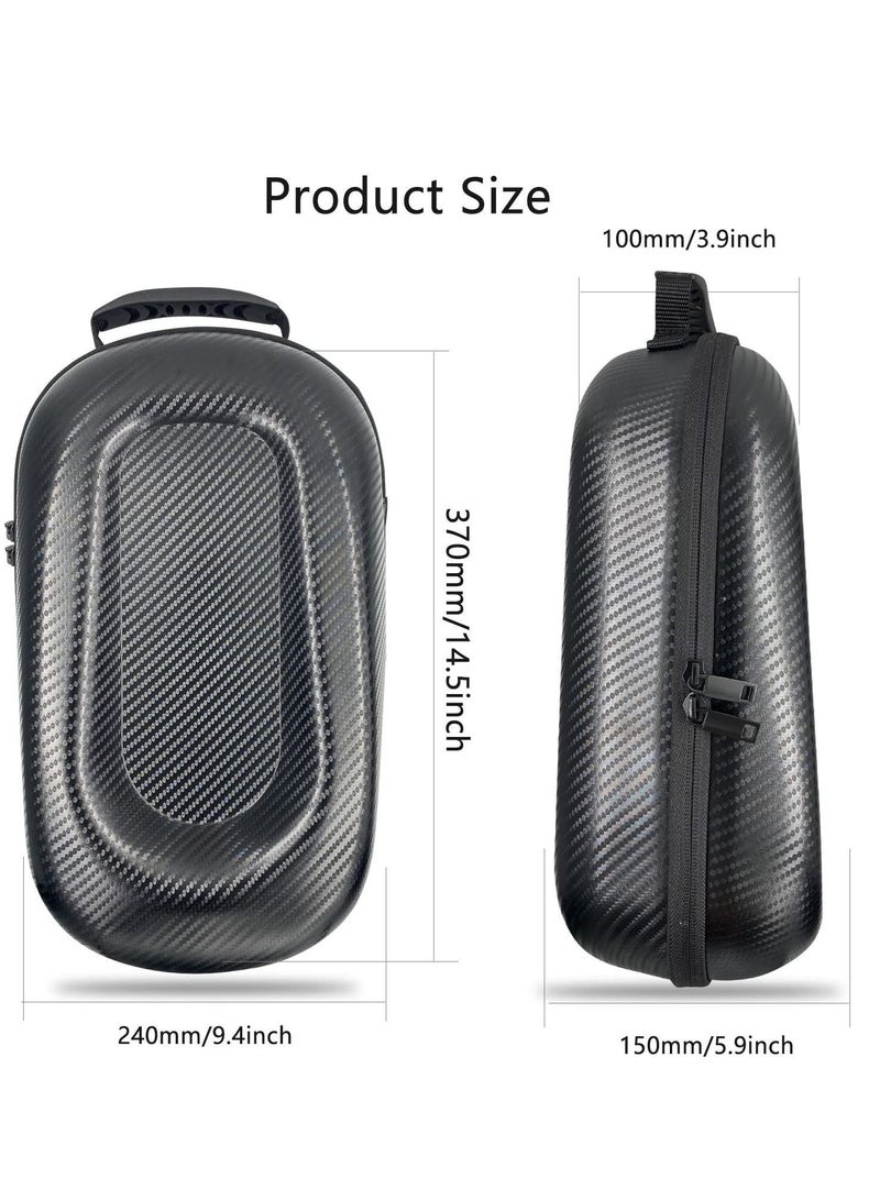 Y&D Suitable for Oculus Quest 2 and All-in-One VR Headset Hard Storage Case, Fits Accessories Large Space Cover Bag, Home Storage(Black)  - Image 4