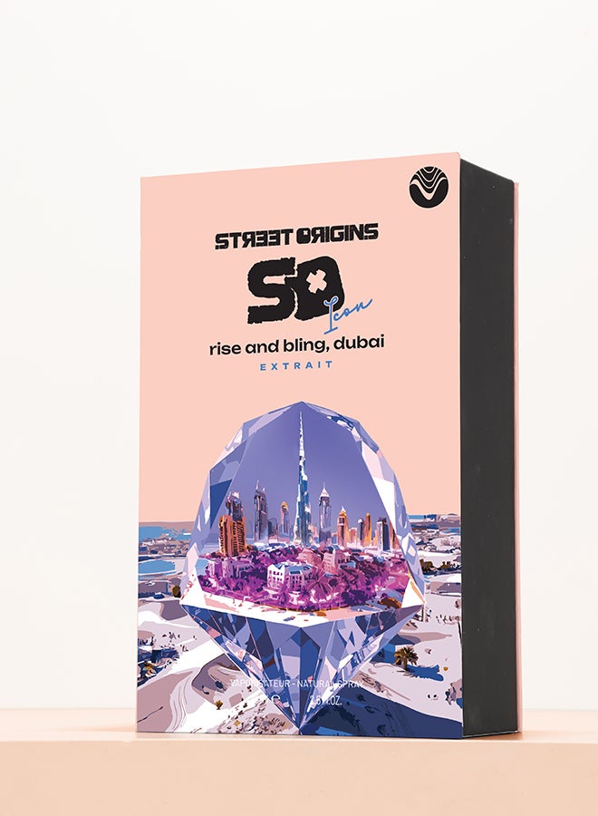 STREET ORIGINS Rise And Bling Dubai (Venus) Extrait For Her, 75Ml - Image 5