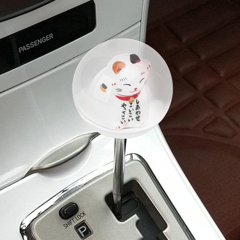 رأس مقبض ناقل الحركة Aramox، أكريليك، مناسب عالمي لمقبض ناقل الحركة مع 3 محولات - Image 4