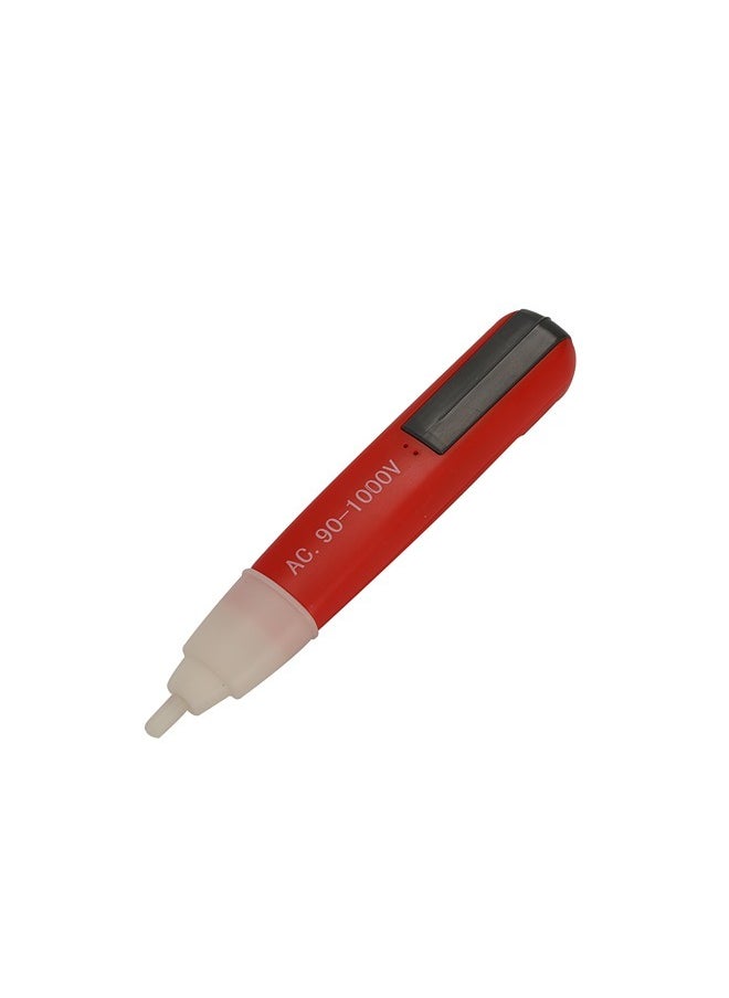 LAWAZIM Digital Electric Tester Pen -Red- Voltage Detector with High Sensitivity, Insulated Design, White Light Indicator - AC Voltage Tester for Circuit Breakers, Wall Sockets, Electrical Maintenance  - Image 1