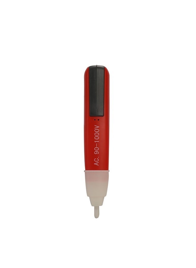 LAWAZIM Digital Electric Tester Pen -Red- Voltage Detector with High Sensitivity, Insulated Design, White Light Indicator - AC Voltage Tester for Circuit Breakers, Wall Sockets, Electrical Maintenance  - Image 2