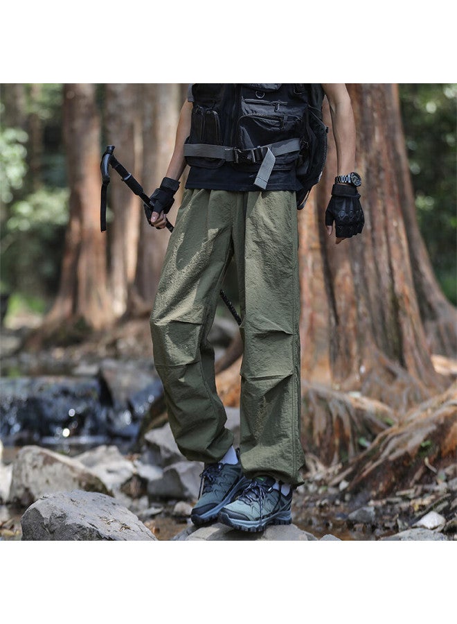Foss Phil Outdoor Workwear Tactical Pants For Men, Autumn And Winter Versatile Waterproof Paratrooper Straight-leg Casual Trousers, 8361 Army Green 2XL - Image 3