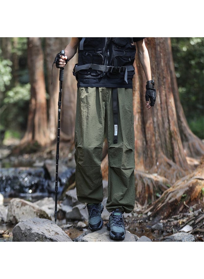 Foss Phil Outdoor Workwear Tactical Pants For Men, Autumn And Winter Versatile Waterproof Paratrooper Straight-leg Casual Trousers, 8361 Army Green 2XL - Image 1