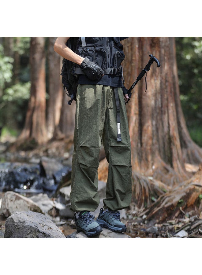 Foss Phil Outdoor Workwear Tactical Pants For Men, Autumn And Winter Versatile Waterproof Paratrooper Straight-leg Casual Trousers, 8361 Army Green 2XL - Image 5