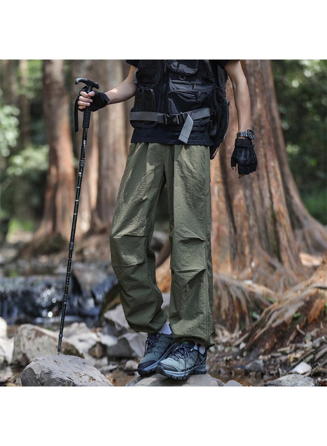 Foss Phil Outdoor Workwear Tactical Pants For Men, Autumn And Winter Versatile Waterproof Paratrooper Straight-leg Casual Trousers, 8361 Army Green 2XL - Image 2