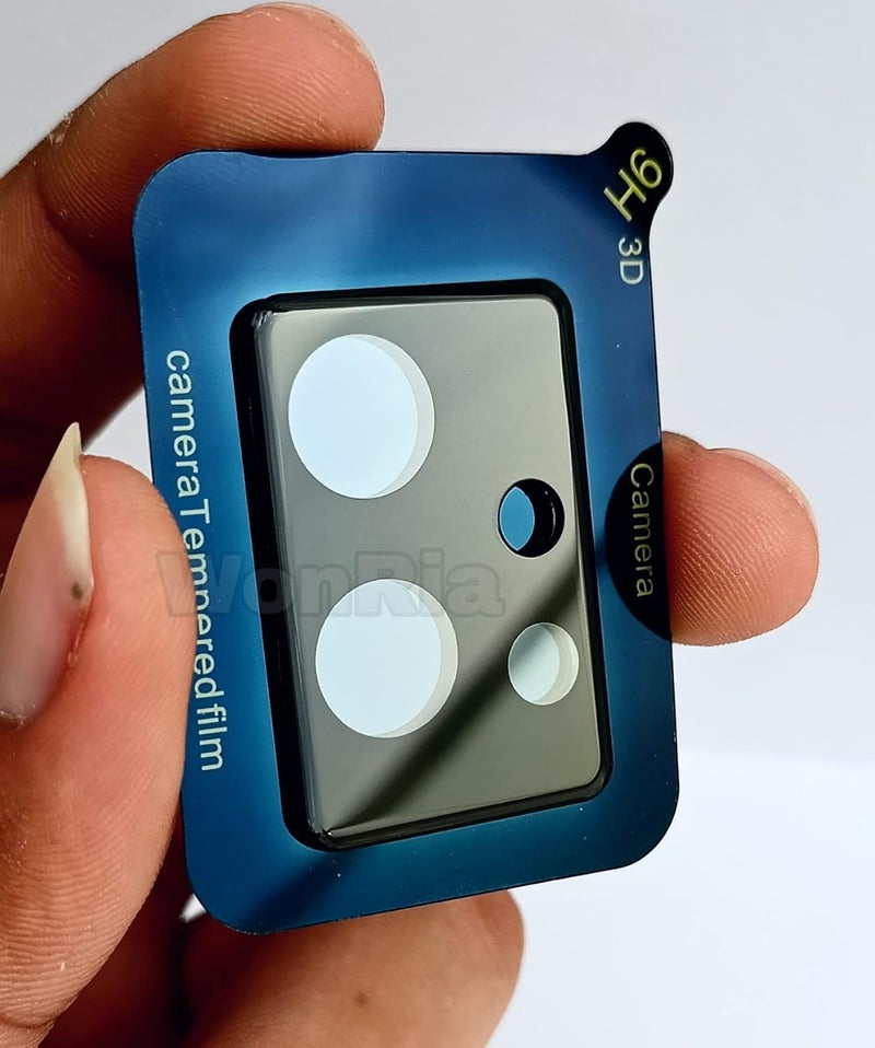 WonRia حماية زجاج الكاميرا الخلفية لهاتف Vivo T1 (5G) واقي عدسة الكاميرا حقيقي 3D فائق النحافة عالي الدقة مضاد للخدش زجاج مقسى (عبوة من 1) - Image 2