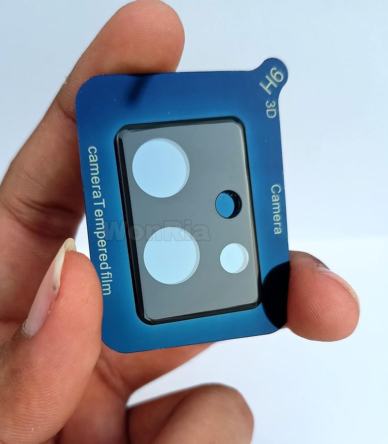 WonRia حماية زجاج الكاميرا الخلفية لهاتف Vivo T1 (5G) واقي عدسة الكاميرا حقيقي 3D فائق النحافة عالي الدقة مضاد للخدش زجاج مقسى (عبوة من 1) - Image 1