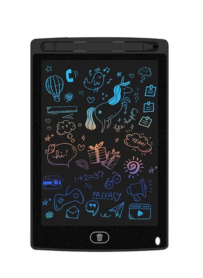 Generic - LCD Writing Board Color Graffiti Board with Special Pen Suitable for Children Boys and Girls, 8.5-Inch - Image 1
