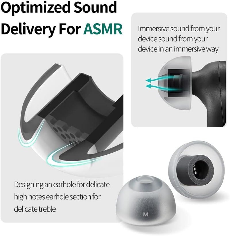 AZLA SednaEarfit MAX ASMR Standard 3 Pairs S/MS/M (M Set) - Image 5