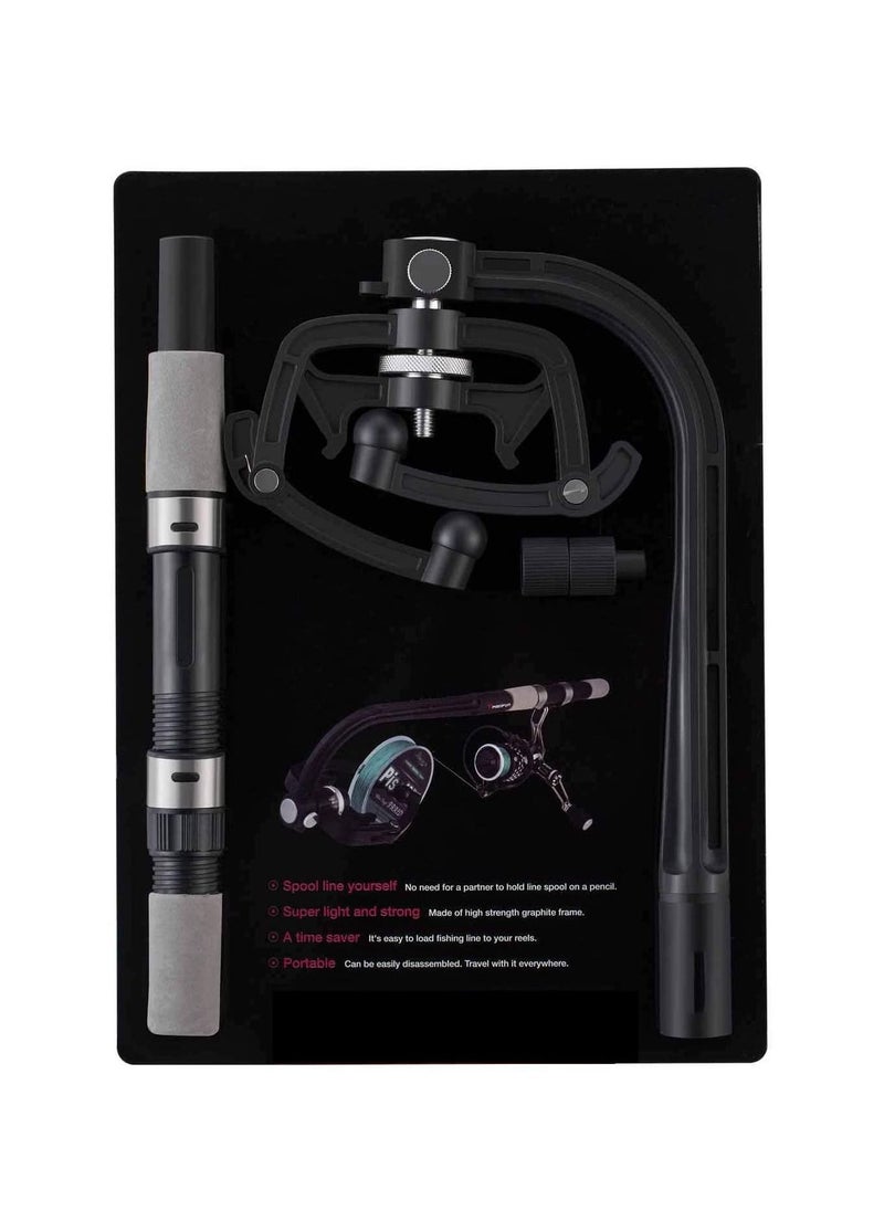 Excefore Fishing Line Spooler, Fishing Line Winder Spooler, Fishing Reel Spooler Machine, Line Spooler for Spinning Rreels and Baitcaster,Spinning Reel System,Fishing Accessories  - Image 2