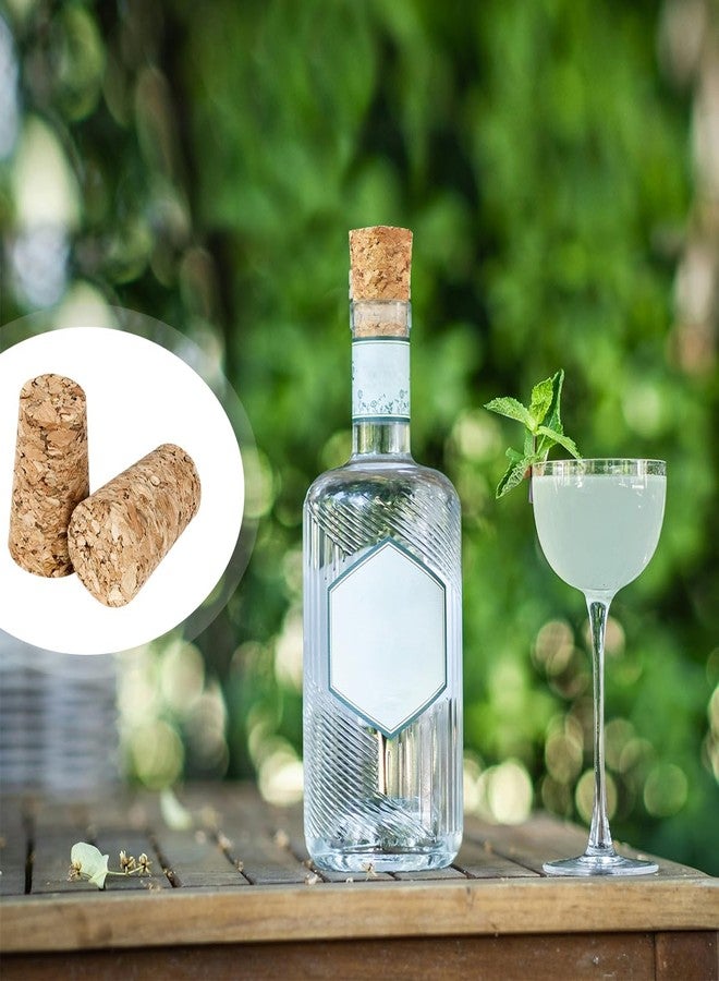 يونتوب عبوة من 25 سدادة فلين طبيعية ناعمة لزجاجات النبيذ، سدادات فلين مدببة بديلة لصناعة النبيذ والحرف اليدوية - Image 4